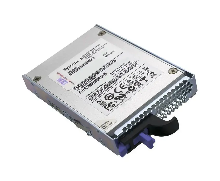 00W1292 IBM 128GB SATA Hot-Swappable 2.5-inch Solid Sta...
