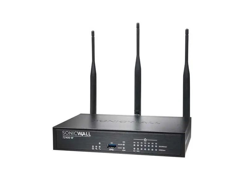 01-SSC-0516 SonicWall TZ400 Wireless-AC TotalSecure Gen6 Firewall with 1-Year SupPort