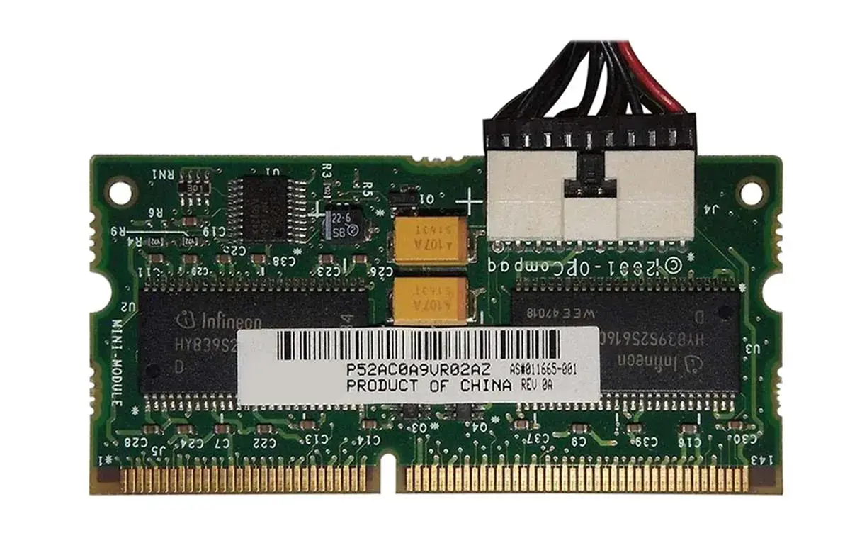 011665-001 HP 64MB SDRAM SoDimm Memory Module for Smart Array 5i Plus Controller