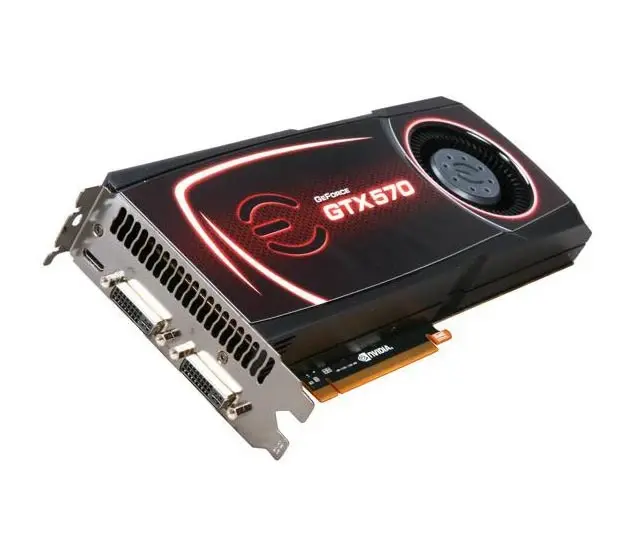 012-P3-1570-RX EVGA Nvidia GeForce GTX 570 1280MB GDDR5 320-Bit PCI-Express 2.0 Video Graphics Card