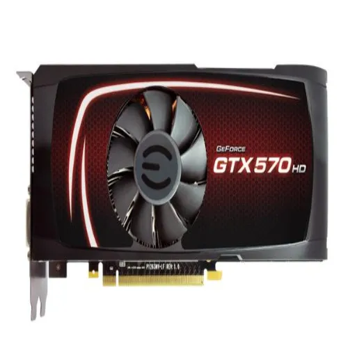 012-P3-1571-AR EVGA Nvidia GeForce GTX 570 HD 1280MB GDDR5 320-Bit PCI-Express 2.0 Video Graphics Card