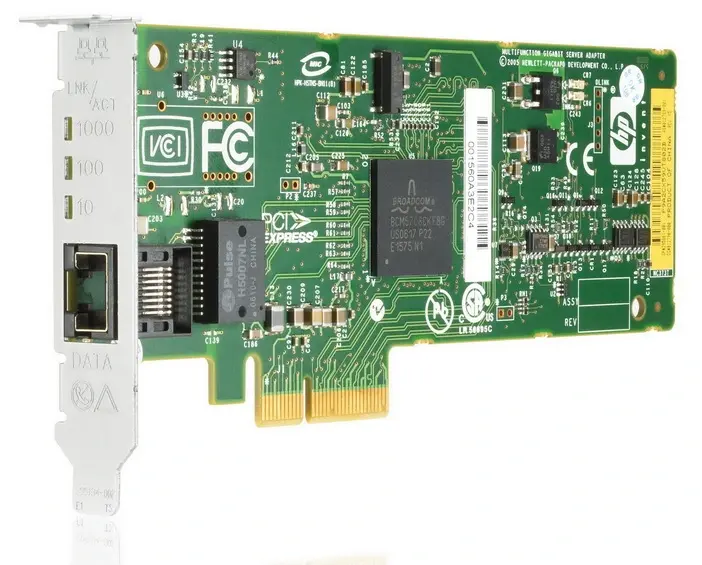 012789-001 HP NC373T PCI-Express Single Port 1000Base-X Multifunction Gigabit Ethernet Network Interface Card