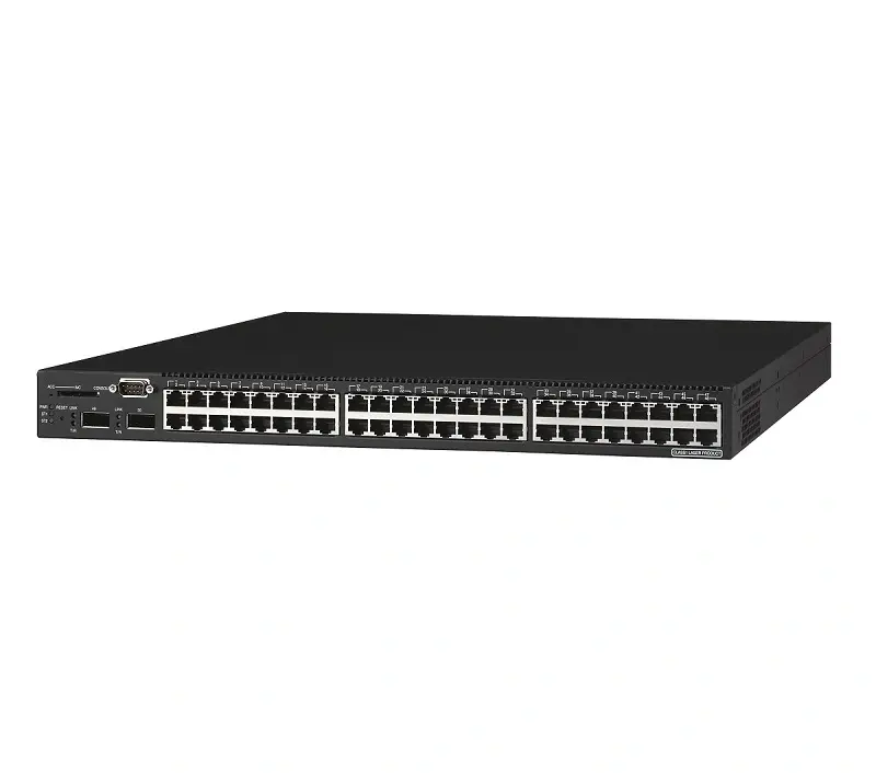 012JJX Dell Force10 S55T-AC-R 44-Port 44 x 10/100/1000 Base-T + 2 SFP Gigabit Ethernet Network Switch