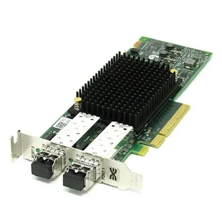 01JFY Dell Emulex LPE32002 2-Port 32GB/sFP+ Fibre Channel Host Bus Adapter