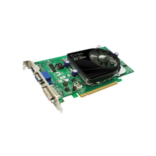 01G-P3-1227-RX EVGA GeForce GT 220 Superclocked 1024MB 128-Bit DDR3 PCI-Express 2.0 x16 DVI/ VGA/ HDMI Video Graphics Card