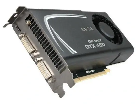 01G-P3-1373-AR EVGA GeForce GTX 460 SuperClocked EE (External Exhaust) 1GB 256-Bit GDDR5 PCI-Express 2.0 2560 x 1600 Graphics Card