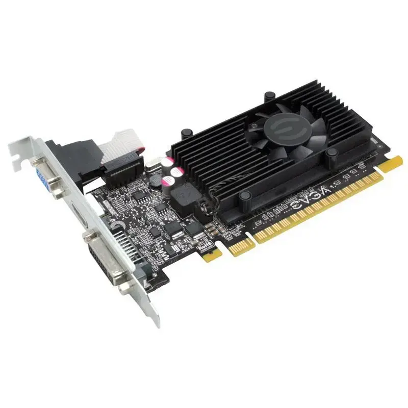 01G-P3-1521-KR EVGA GeForce GT 520 1GB 64-Bit DDR3 PCI-Express 2.0 x16 DVI/ HDMI/ D-Sub HDCP Ready Low Profile Video Graphics Card