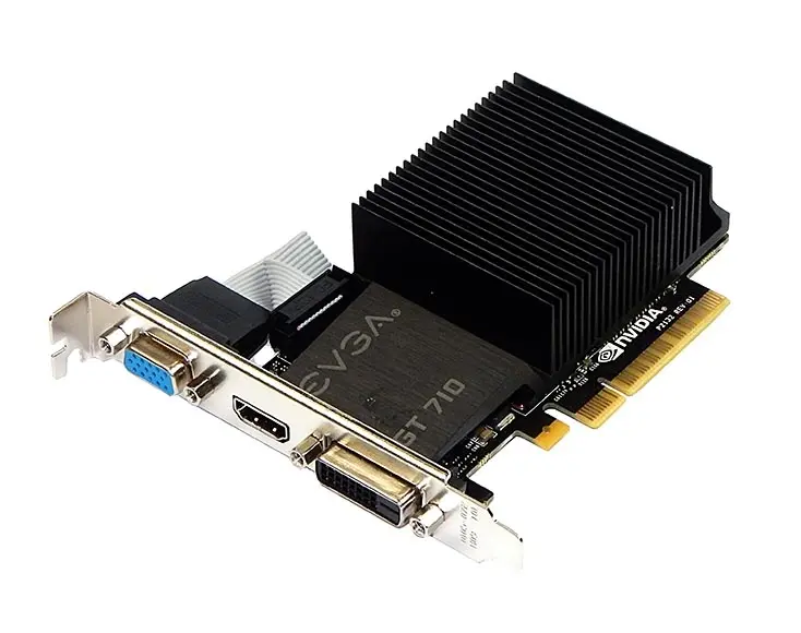 01G-P3-2710-KR EVGA GeForce GT 710 1GB GDDR3 64-Bit PCI-Express 2.0 Video Graphics Card