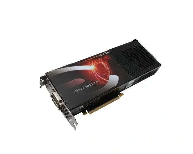 01G-P3-N891-AR EVGA Nvidia e-GeForce 9800 GX2 1GB DDR3 512-Bit PCI-Express 2.0 Video Graphics Card