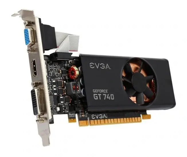 02G-P4-2740-KR EVGA Nvidia GeForce GT 740 2GB DDR3 128-Bit PCI-Express 3.0 Video Graphics Card