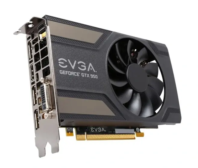 02G-P4-2951-KR EVGA Nvidia GeForce GTX 950 SuperClocked 2GB GDDR5 128-Bit PCI-Express 3.0 Video Graphics Card