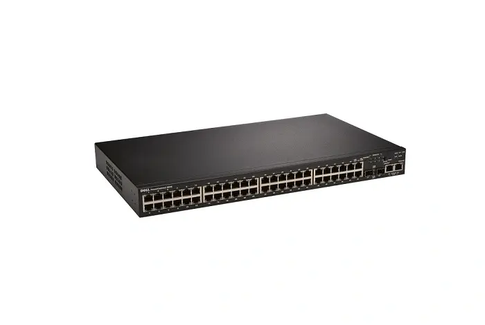 02T186 Dell PowerConnect 3048 48-Ports x 10/100 + 2 x SFP + 2 x 10/100/1000 Managed Switch