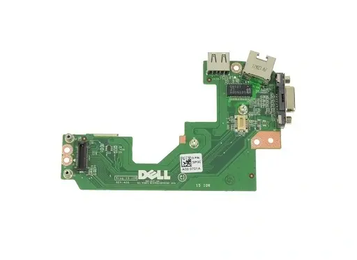 032PGC Dell VGA/LAN/RJ-45/USB Daughterboard for Latitud...