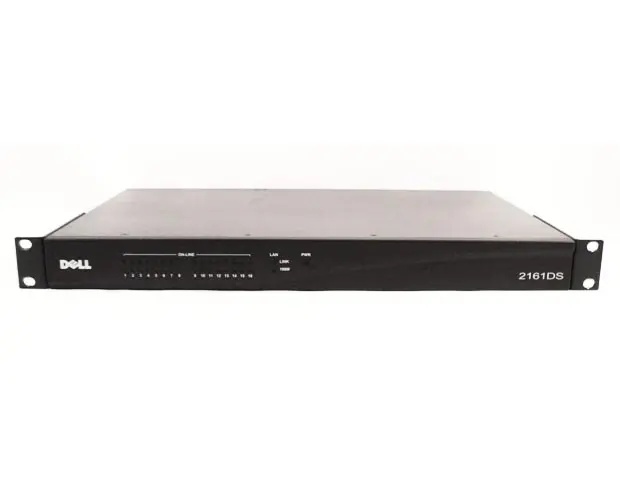03R870 Dell 16-Port Remote IP Access KVM Console Switch for PowerEdge 2161DS