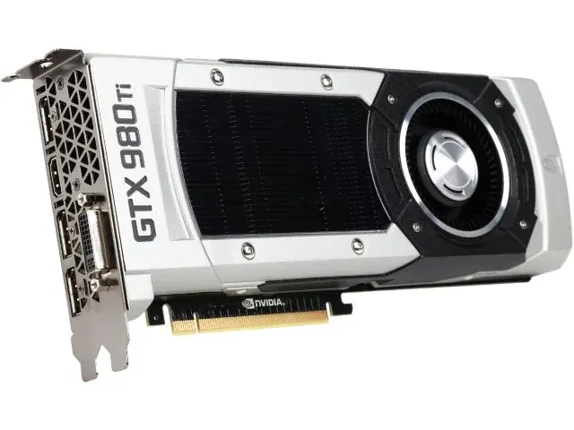06G-P4-4990-KR EVGA Nvidia GeForce GTX 980 Ti 6GB GDDR5 384-Bit PCI-Express 3.0 x16 Video Graphics Card