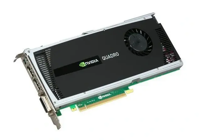 06WTYT Dell Nvidia Quadro 4000 2GB 256-Bit GDDR5 PCI-Ex...