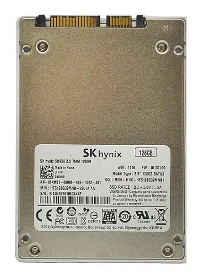 06XM51 Dell 128GB SATA 2.5-inch Solid State Drive