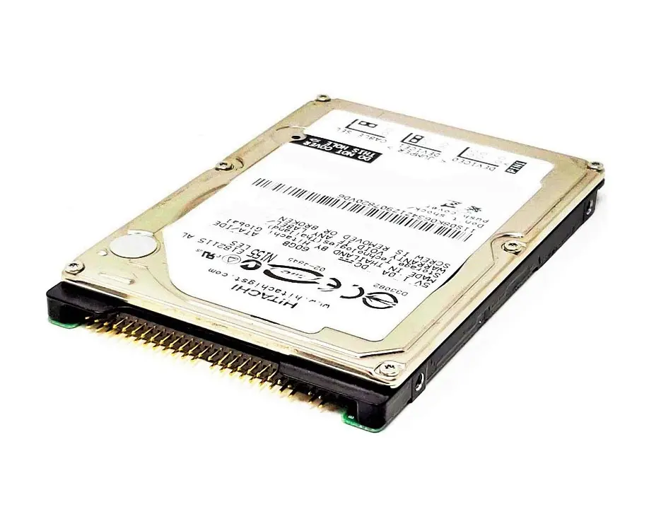 08K0849 Hitachi TravelStar 7K60 60GB 7200RPM ATA-100 8MB Cache 2.5-inch Hard Drive