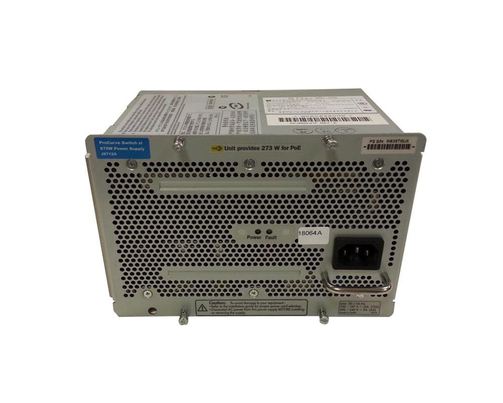 0957-2139 EMC HP - 875 Watt Power Supply For Procurve S...