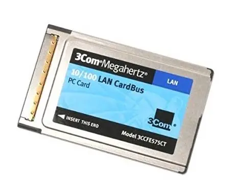 09N3709 IBM 3Com 10-100 LAN CardBus with Dongle