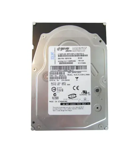 IBM 0B20161 36GB 15K rpm 80 Pin U320 Disk Drive 80P3158...