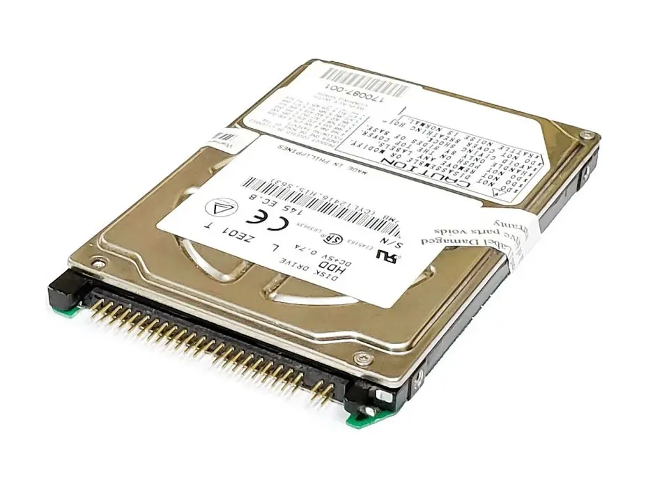 0CH007 Dell 100GB 7200RPM ATA-100 2.5-inch Hard Drive