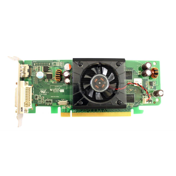 0F343F Dell ATI Radeon HD 3450 256MB Video Card with Fan for Inspiron 530 / 535 / 531