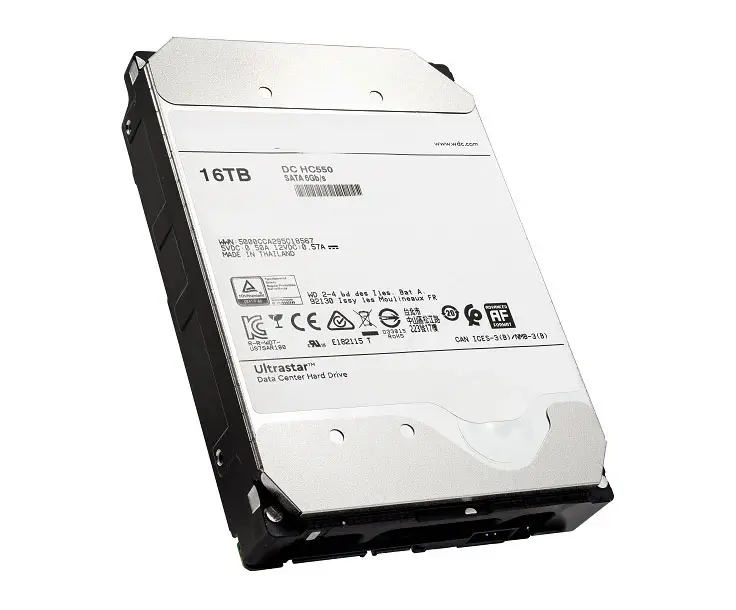 0F38462 HGST Ultrastar DC HC550 16TB 7200RPM SATA 6GB/s...