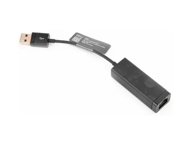 0J1GH5 Dell USB to Rj-45 Network with Pxe Boot Dongle Adapter Cable