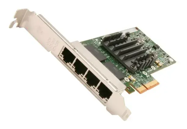 0THGMP Dell Network Card I350-T4 PCI-Express 2.1 X4 5 GT/s 10/100/1000 Quad Port Gigabit Ethernet Server Adapter