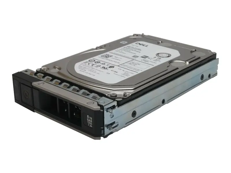 0VFP4M Dell 8TB 7200RPM SAS 12GB/s 512e 3.5-inch Hard Drive