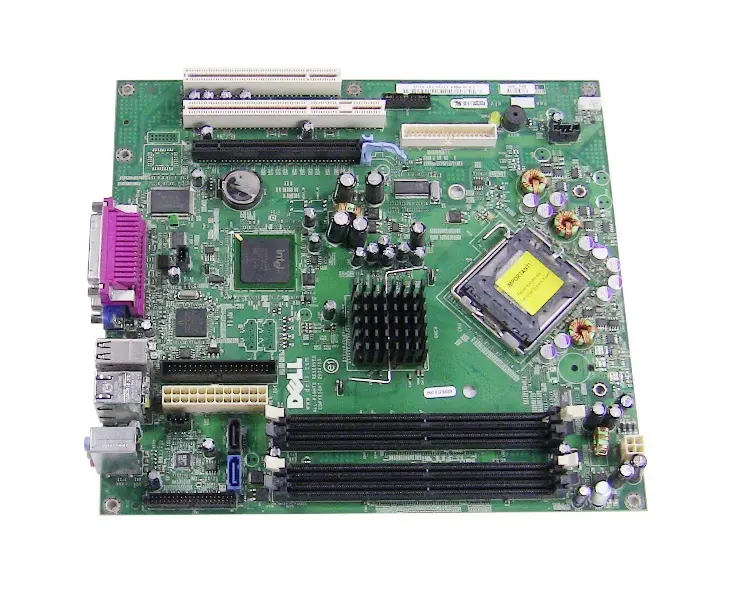 0W7677 Dell System Board (Motherboard) for Optiplex GX620 Desktop PC