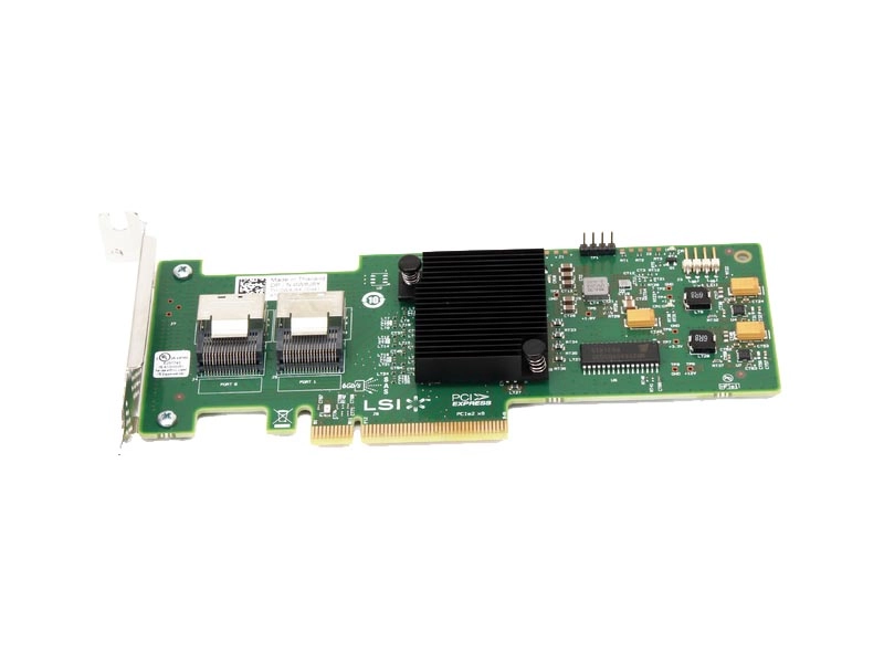 0W8J8X Dell PERC H200 6GB/sAS PCI-Express RAID Controll...