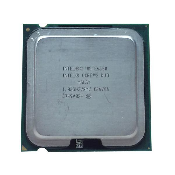 0XK617 Dell 1.86GHz 1066MHz FSB 2MB L2 Cache Intel Core 2 Duo E6300 Processor