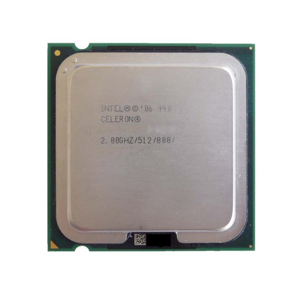 0YM132 Dell 2.00GHz 800MHz FSB 512KB L2 Cache Socket LGA775 Intel Celeron 440 1-Core Processor