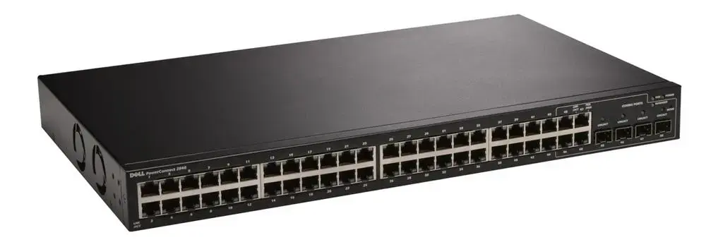 0F496K Dell PowerConnect 2848 48-Ports 10/100/1000Base-T Managed Switch