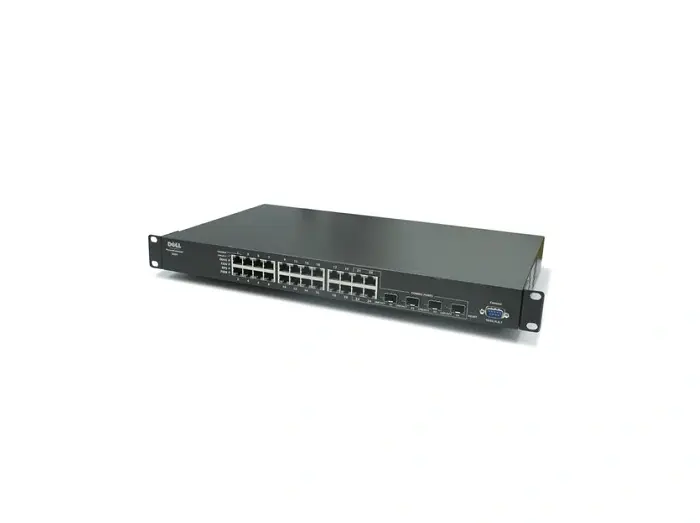 0F5406 Dell PowerConnect 5324 24-Ports 10/100/1000 + 4 x Shared SFP Gigabit Ethernet Switch