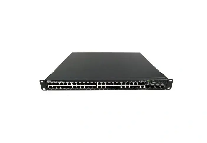 0GU139 Dell PowerConnect 6248 48-Ports Managed Layer-3 10/100/1000Base-T Gigabit Ethernet Switch With 4 x SFP Shared