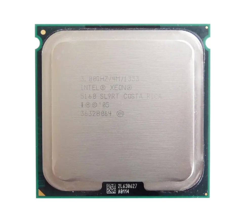 0HT023 Dell 3.00GHz 1333MHz FSB 4MB L2 Cache Intel Xeon 5160 Dual Core Processor