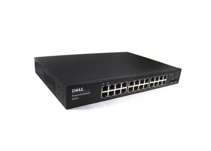 0M521M Dell PowerConnect 2824 24-Ports 10/100/1000Base-...