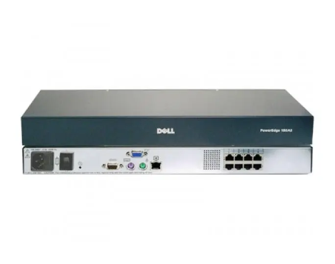 0PY252 Dell PowerEdge KVM Switch 8-Ports PS/2, USB