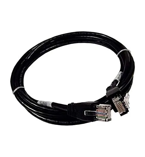 0R717-L19 Dell 7ft CAT5e RJ-45 Black Ethernet Cable
