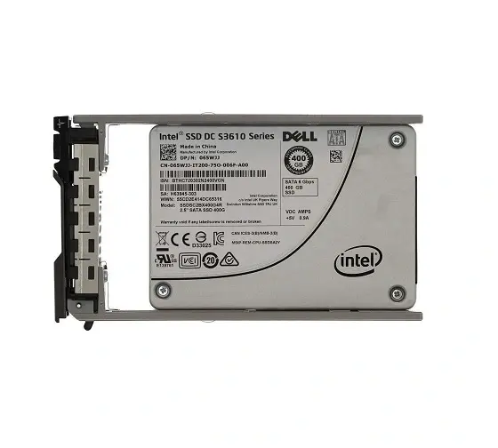 0R89FN Dell 400GB MLC SATA 6Gb/s Mixed Use 2.5-inch Sol...