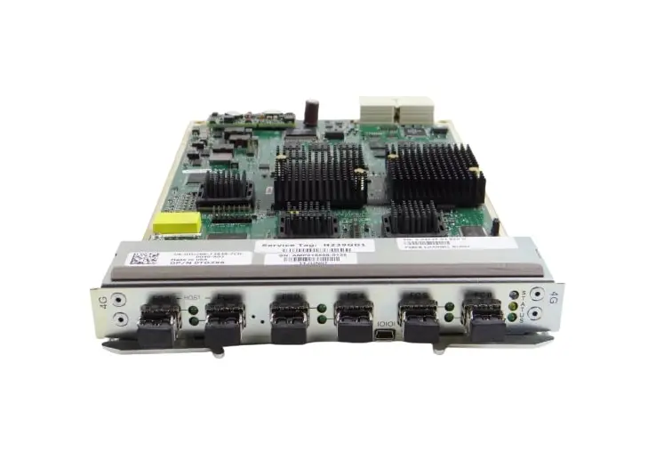 0TD296 Dell 6-Port Fibre Channel I / O Blade Controller...