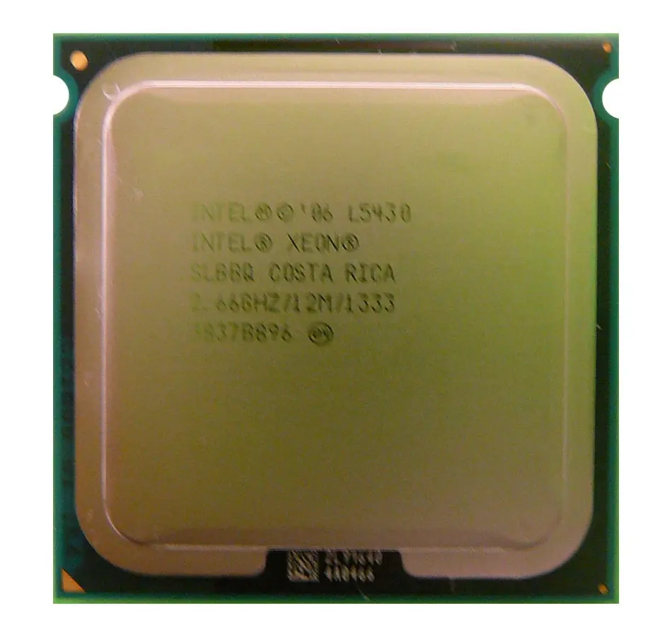 0TY614 Dell 2.66GHz 1333MHz FSB 12MB L2 Cache Intel Xeon L5430 Quad Core Processor