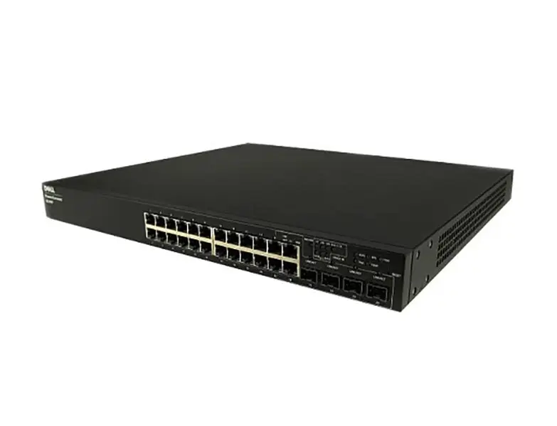 0UU867 Dell PowerConnect 6224P 24-Port 10/100/1000BASE-T GbE Managed Switch