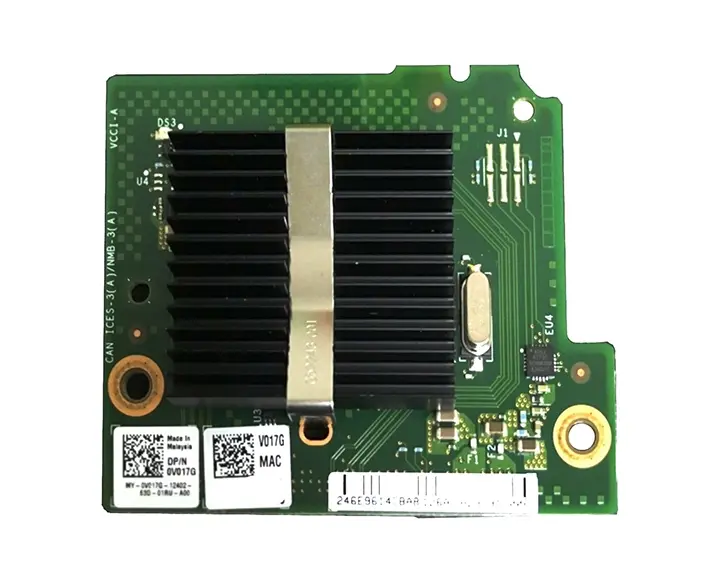 0V017G Dell Intel i350 Quad-Port 1G Gigabit Network Dau...