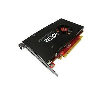 0W2C47 Dell AMD FirePro W5100 Quad Port 4GB Video Graphics Card