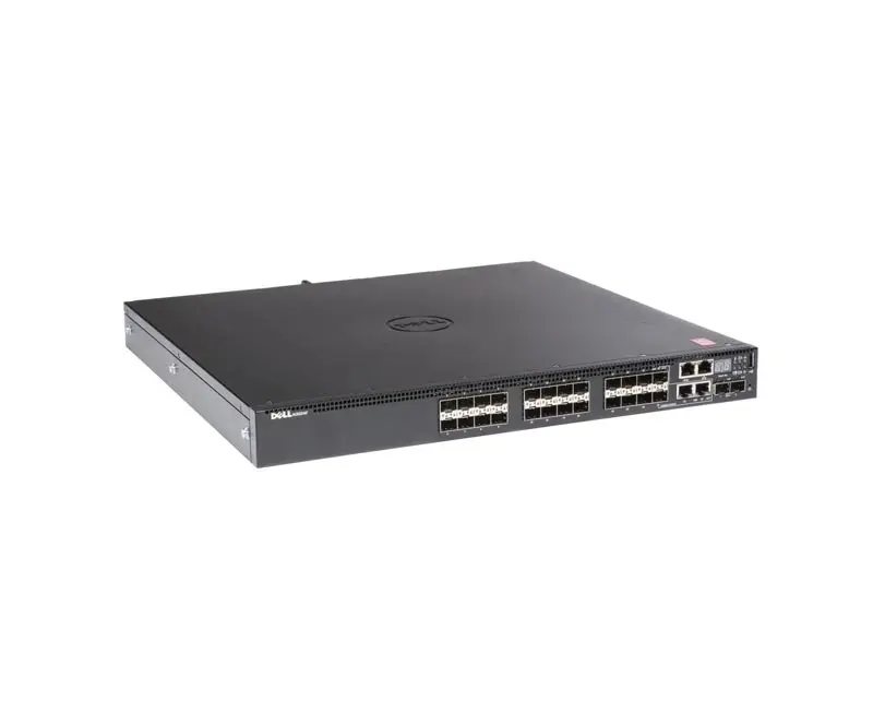 0WKWF4 Dell PowerConnect N3024F 24-Ports 2 X SFP+ Layer 3 Managed Gigabit Ethernet Networking Switch