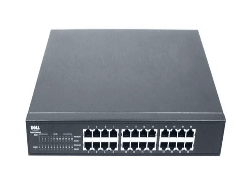 0XJ022 Dell PowerConnect 2224 24-Ports 10/100 Fast Ethernet Network Switch